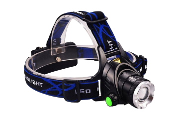 Dobíjecí čelovka Headlight Alu ZOOM T6 CREE LED dosvit 800m