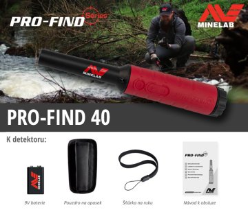 Dohledávačka kovů Minelab PRO-FIND 40